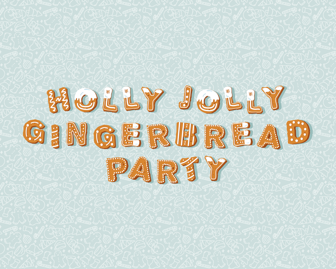 Holly Jolly Gingerbread Party
